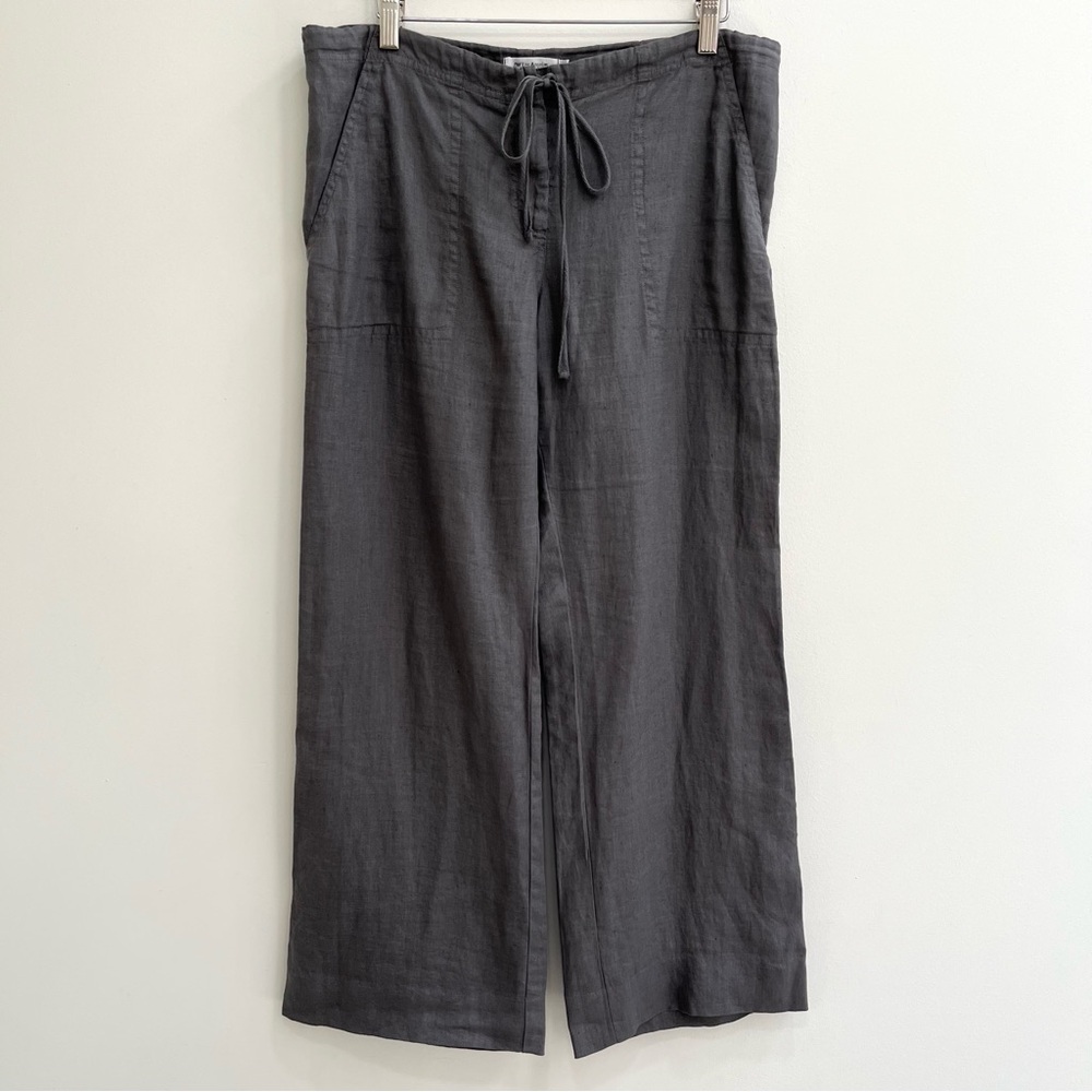 Johnny Was Gray Ankle Pants